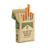 Commercio di scatole di sigarette in cartone