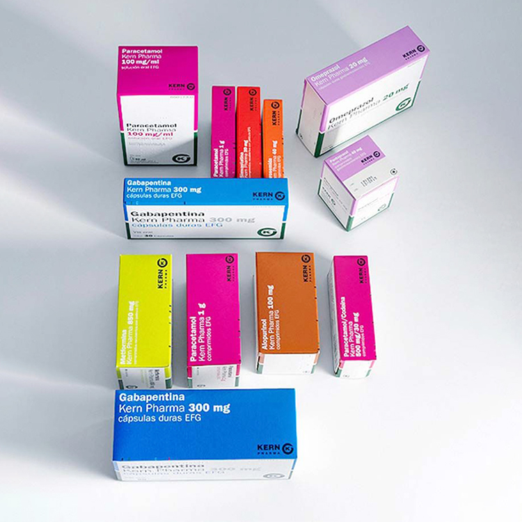 Imballaggio della scatola della medicina stampabile