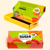 Scatola di imballaggio per sushi ristorante