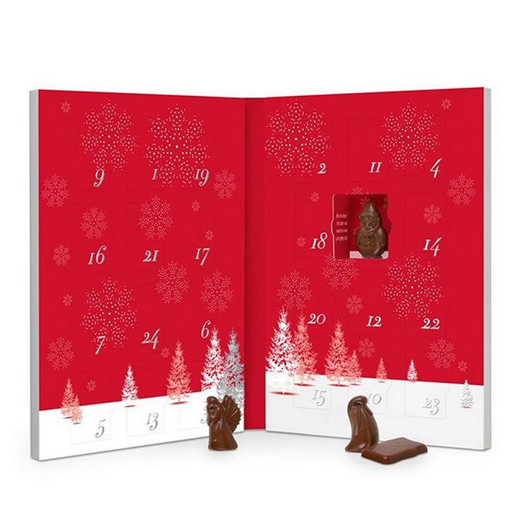 Calendario dell'Avvento al cioccolato