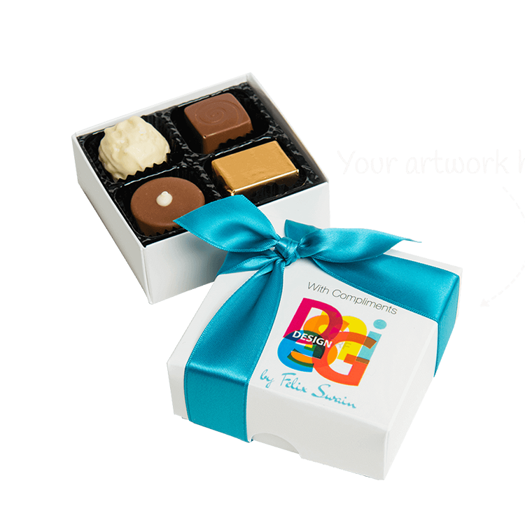 piccola confezione di cioccolato