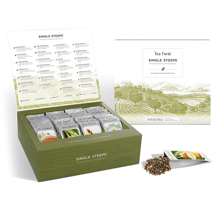 confezione personalizzata della scatola del tè