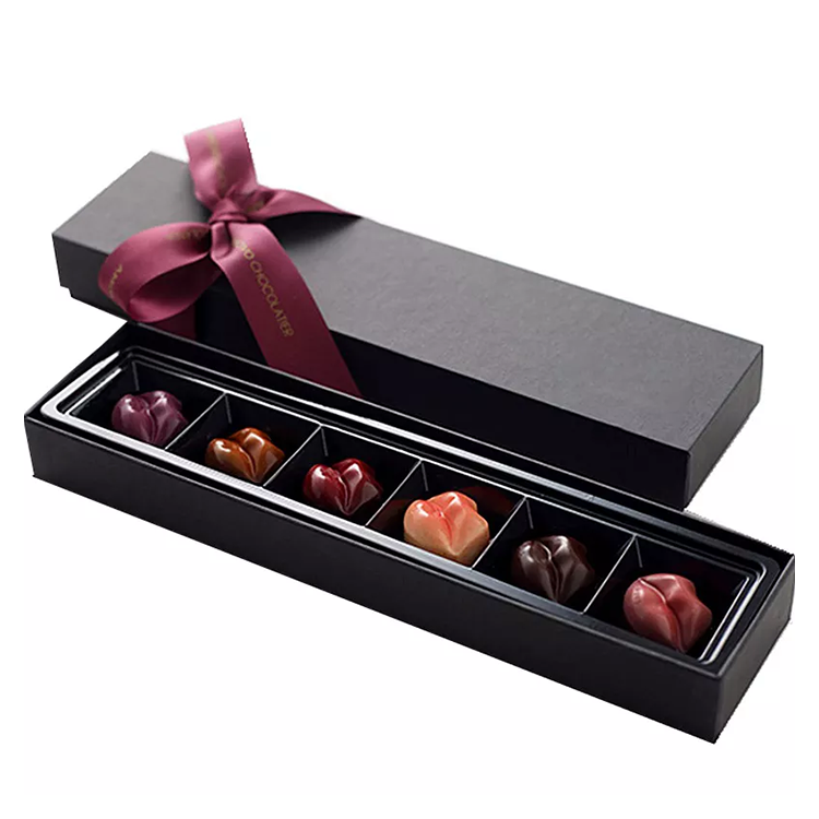 scatola di imballaggio rettangolare per cioccolato